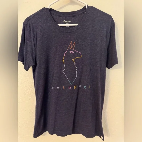 Cotopaxi Electric Llama Women’s T-shirt in Maritime (Medium) - Picture 1 of 5